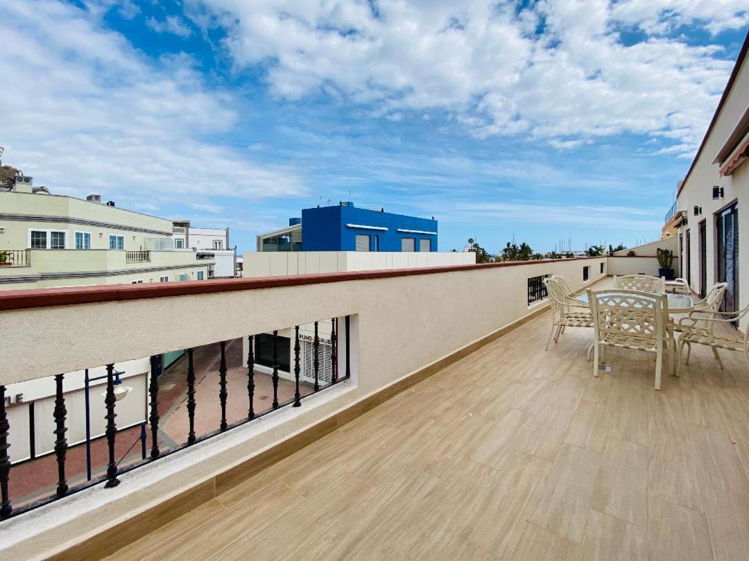 The Penthouse Puerto De Mogan Lägenhet Exteriör bild