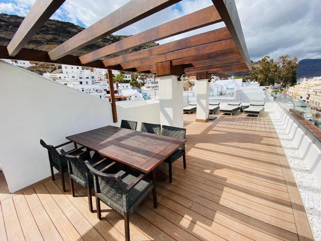 The Penthouse Puerto De Mogan Lägenhet Exteriör bild