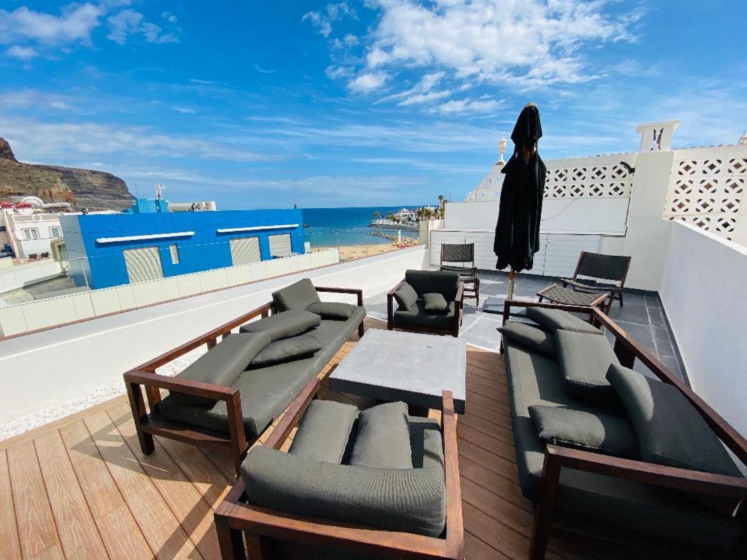 The Penthouse Puerto De Mogan Lägenhet Exteriör bild